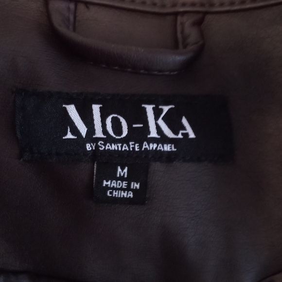 Brown Leather Jacket Size M - Picture 11 of 11